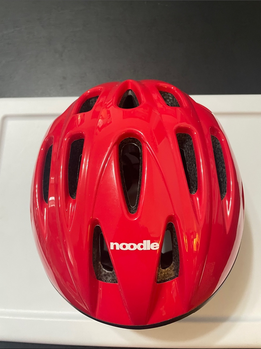 Joovy Noodle Red Bike Helmet New no tags ( kids )